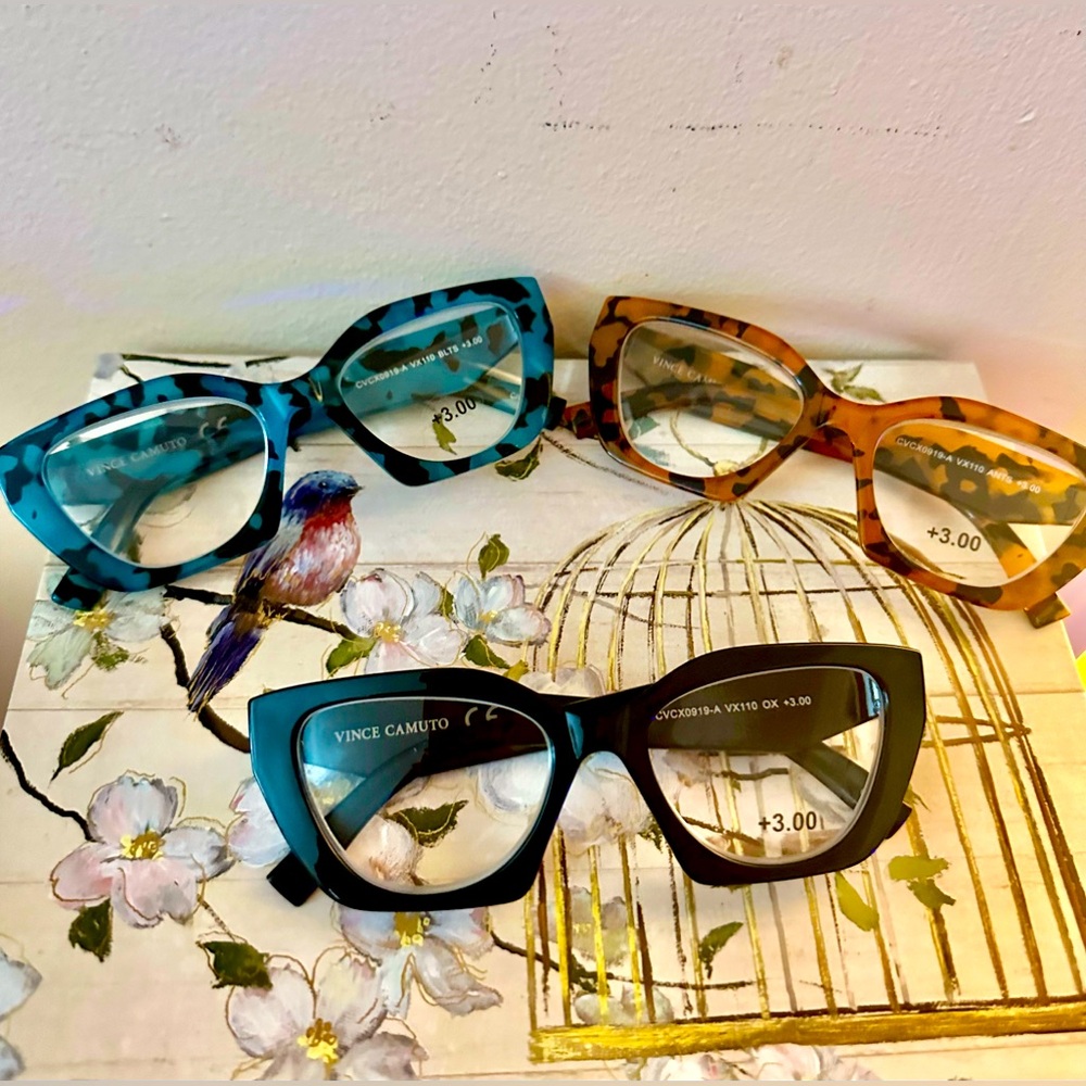 (SOLD) NWOT Vince Camuto Premium Reading Glasses - Picture 1 of 14